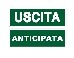 Scuola Infanzia e Primaria Uscita Anticipata